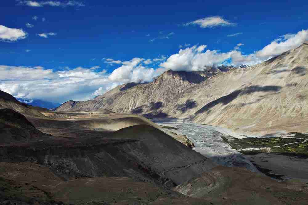 Leh Ladakh Road trip: Shyok River en route to Nubra Valley