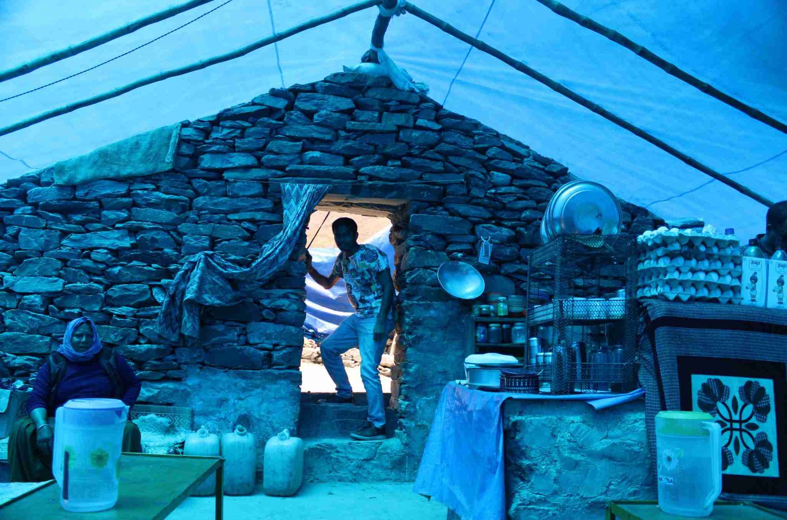 Darshan at Neeli Chattri Wala Dhaba