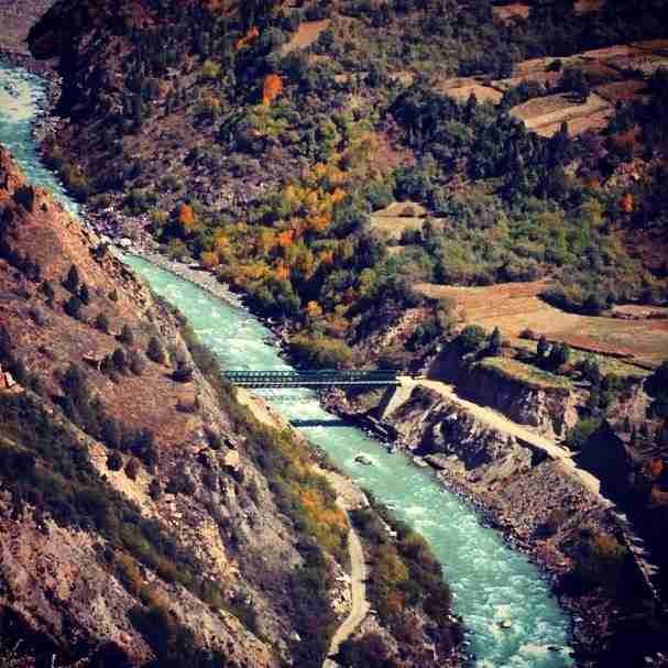 River Bhaga near Tino Village