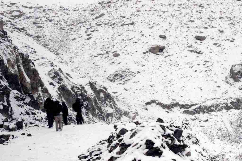 Bong Bong La - Trekking in -35 degree celsius