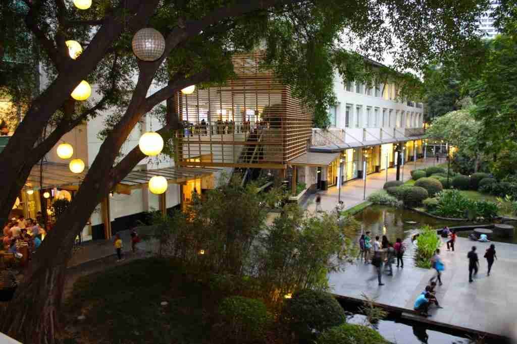 Filipinos love their Malls. Seen here is Greenbelt Mall, Makati City