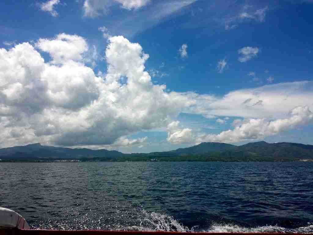 On the ferry to Puerto Galera from Batangas, Philippines