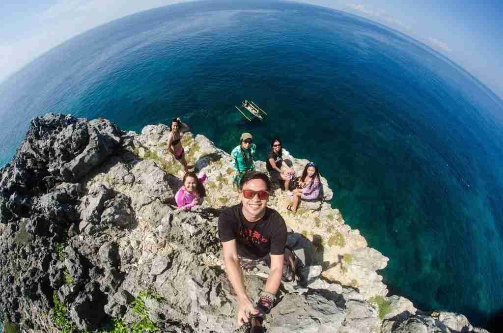Fish eye View of the Philippine Sea from the Acropolis