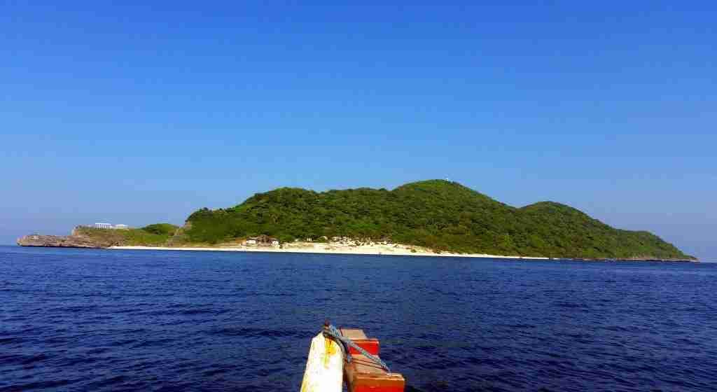 Fortune Island from the Boat