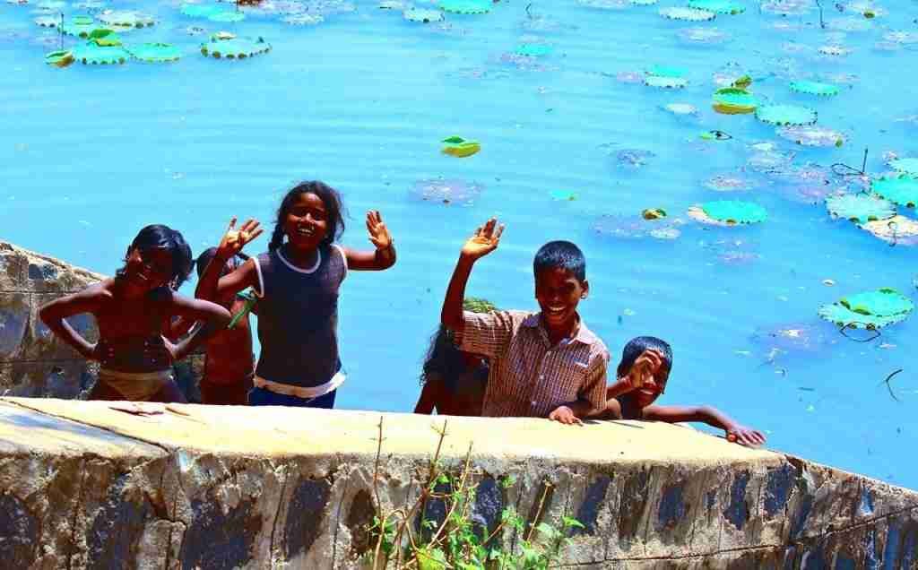 Kids on a day trip to Auroville, Pondicherry - Copy
