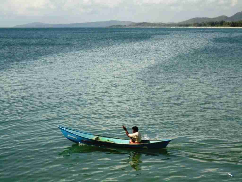 boat at murdeshwar