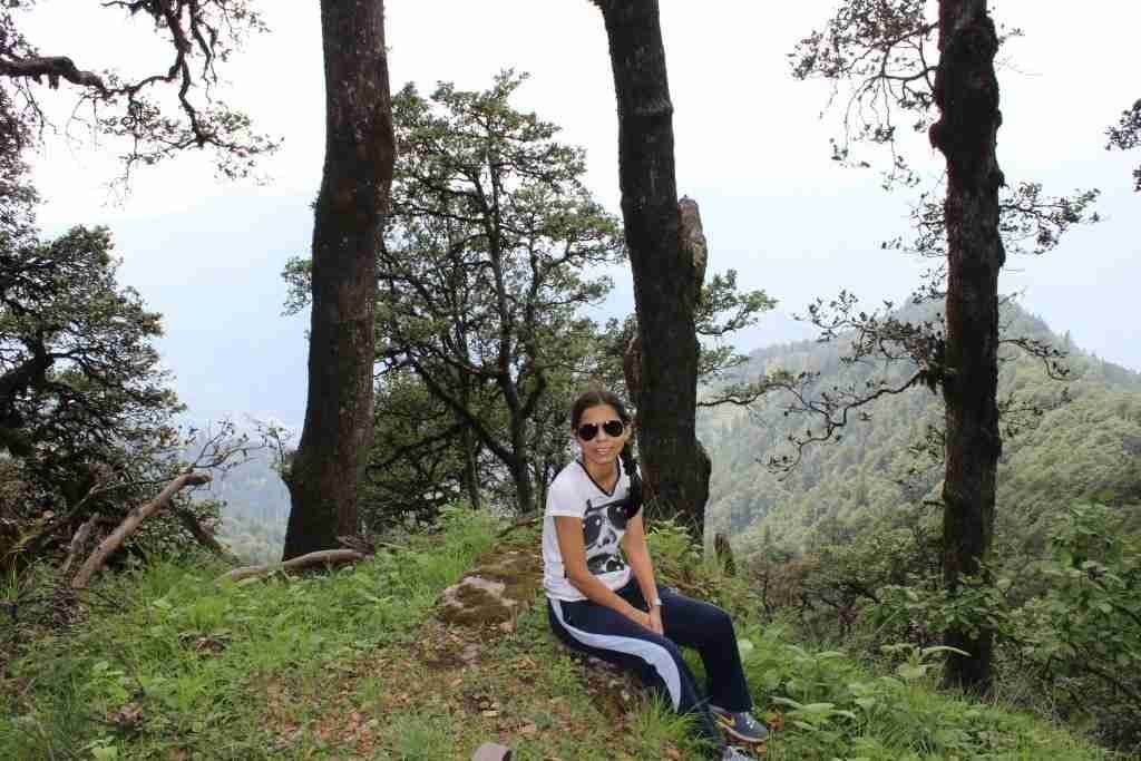 during trek