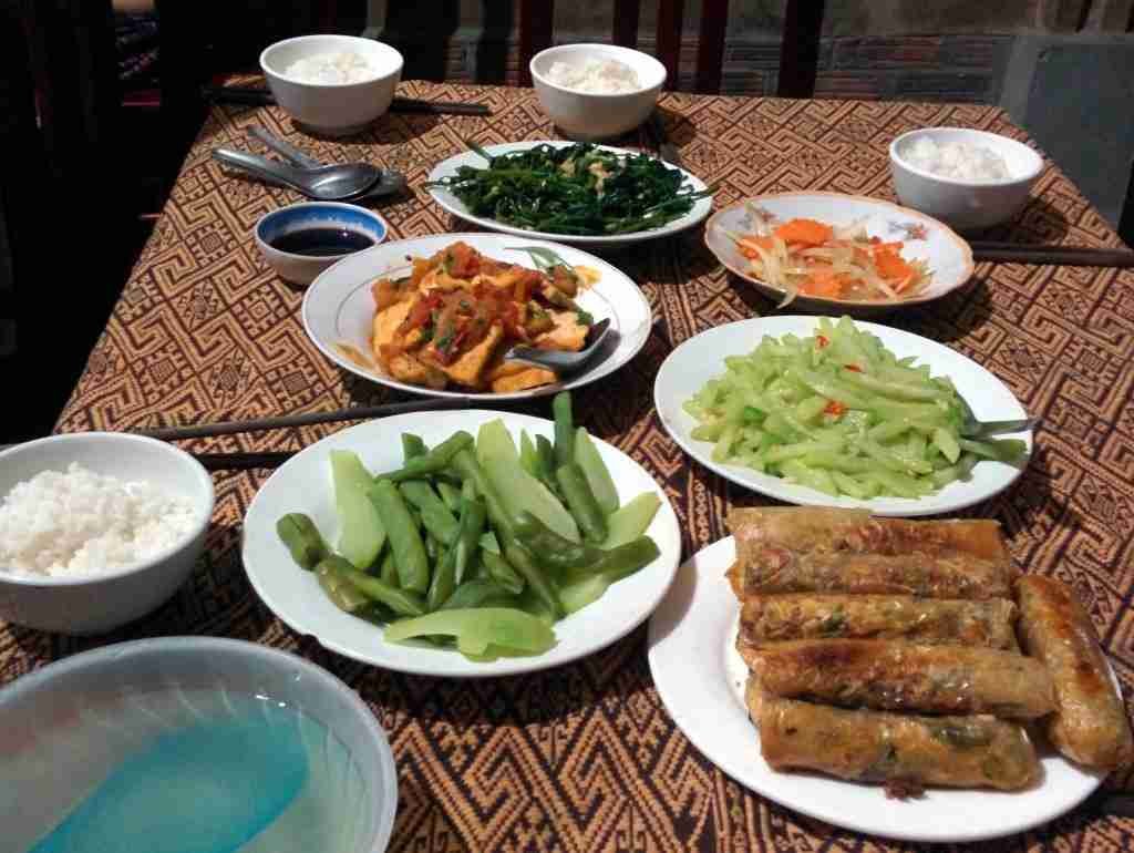 Dinner, Homestay, Vietnam