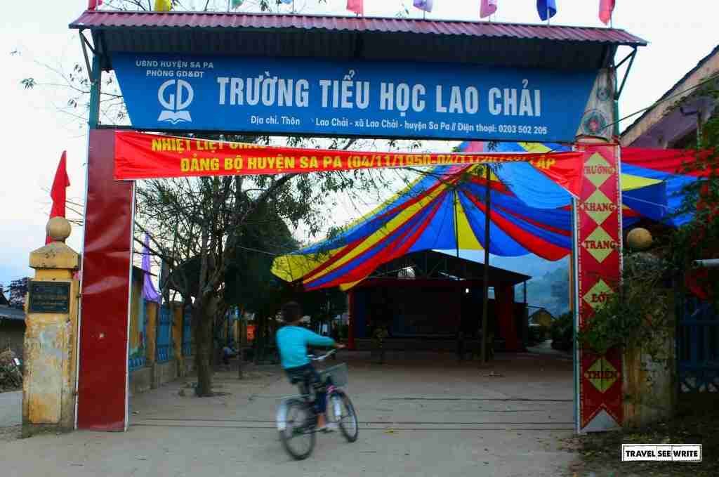 Lao Chai School, Sapa, Vietnam