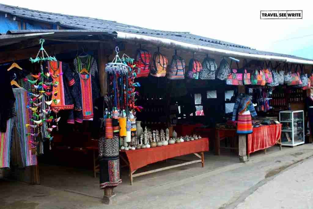 Souvenier Shop, Lao Chai, Sapa, Vietnam