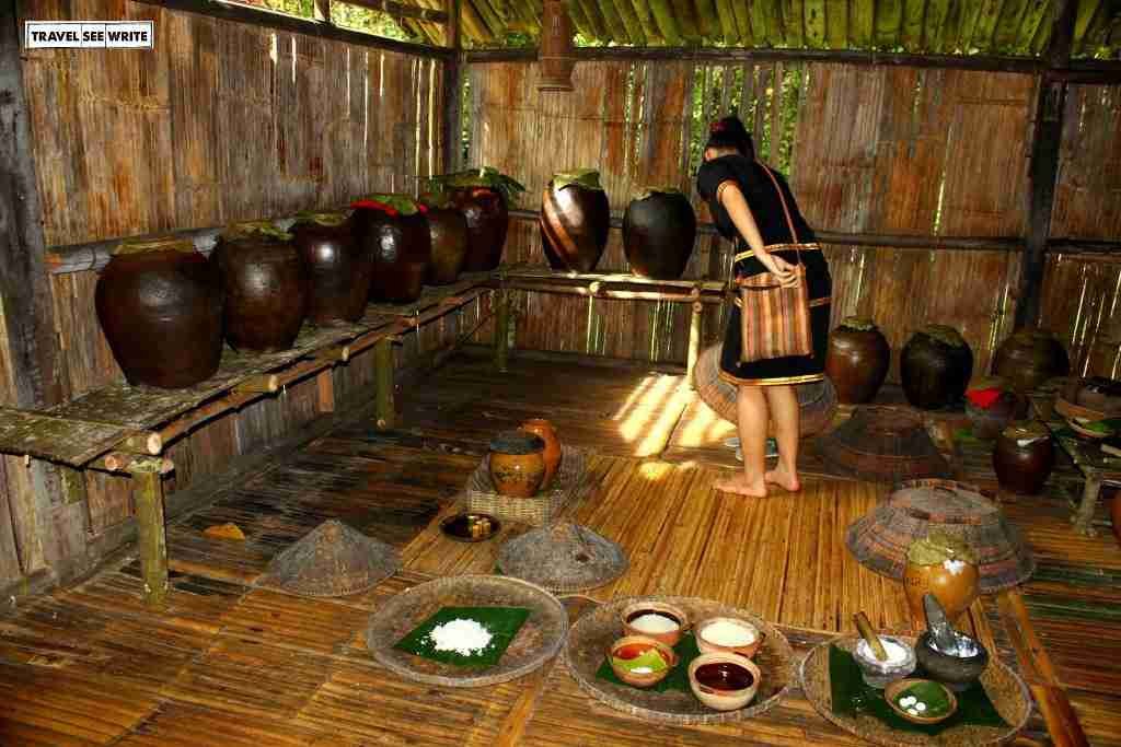 Mari Mari Village Ethnic Tribal way of Making Wine