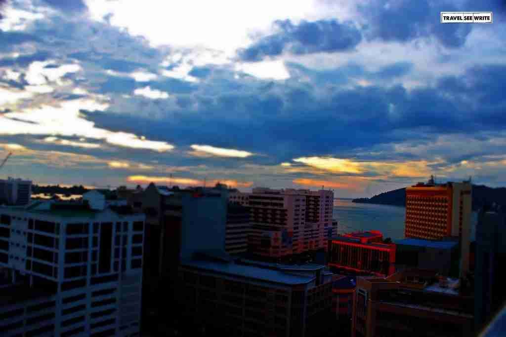 Sunset at Signal Hill, Kota Kinabalu