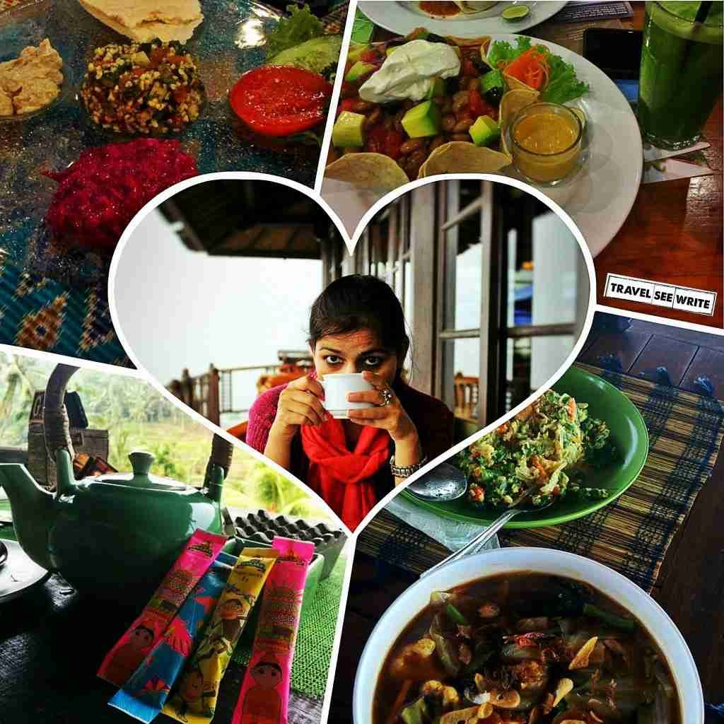 Exotic Vegetarian Food in Bali
