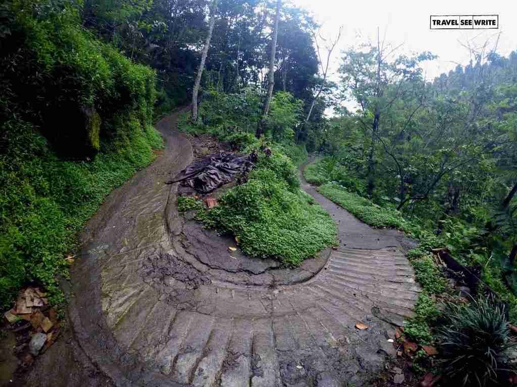 Trek to Gitgit waterfalls, North Bali