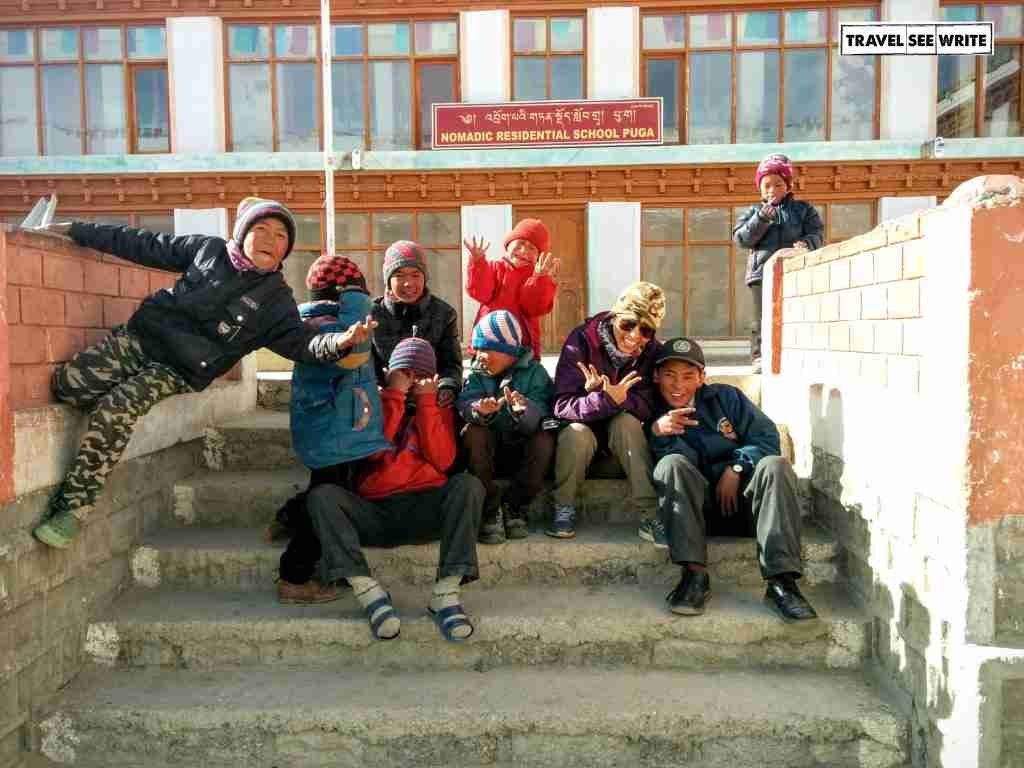 Nomadic Residential School, Puga, Changthang