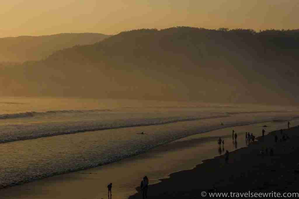 Before sunrise, Sabang Beach, Baler