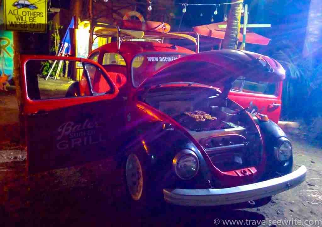 The Famous Baler Food Grill at Sabang Beach, Baler