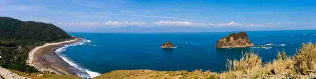 Panoramic view of the Pacific from the Lighthouse