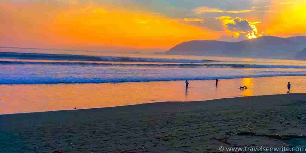 Sabang Beach sunset , Baler