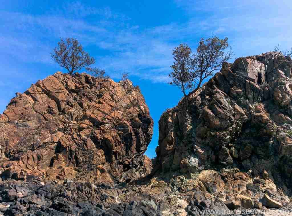 rock formations, baler
