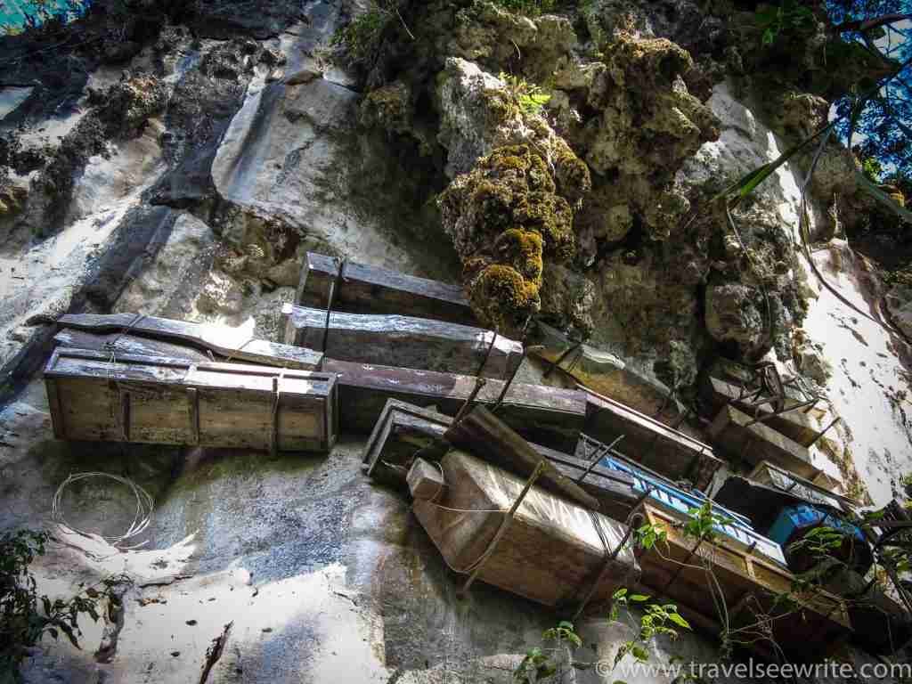 Sagada Tourist Spots: The Hanging Coffins