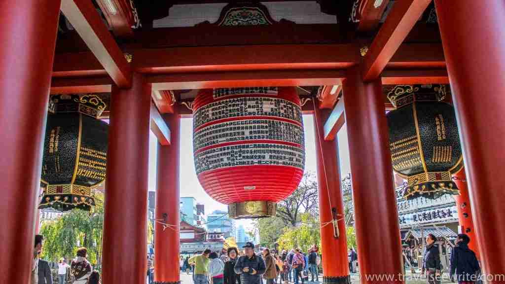 Giant Bells at Hōzōmon Gate, Asakusa, Tokyo