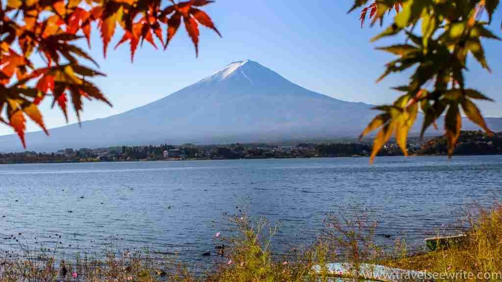 Visit Kawaguchiko to witness Mt. Fuji San's beauty in Japan.