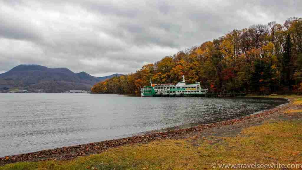 Nakajima Island, Lake Toya ko, Hokkaido, Japan