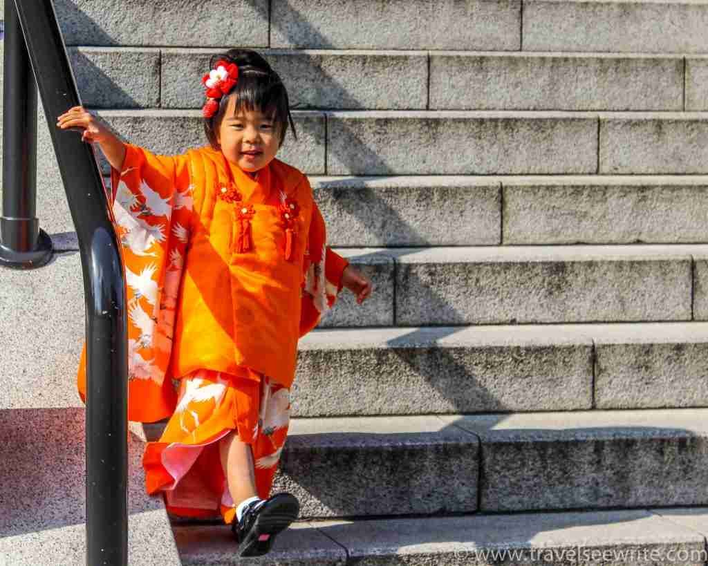 Things to do in Asakusa: attend the 7-5-3 ceremony at a Shrine