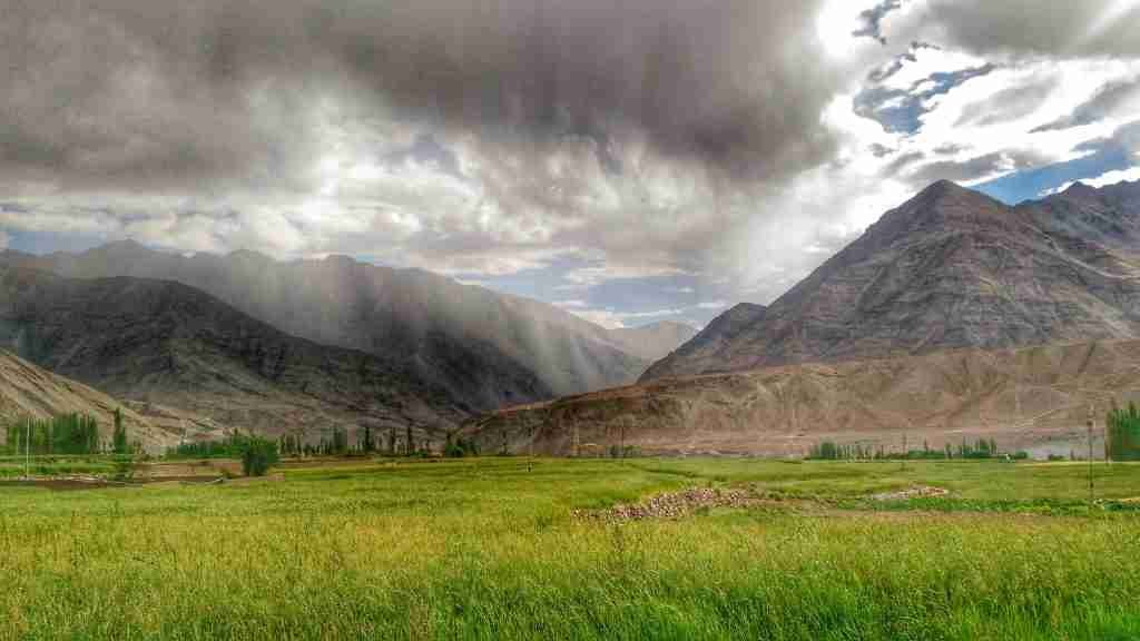 The storm and the serenity together, Ladakh