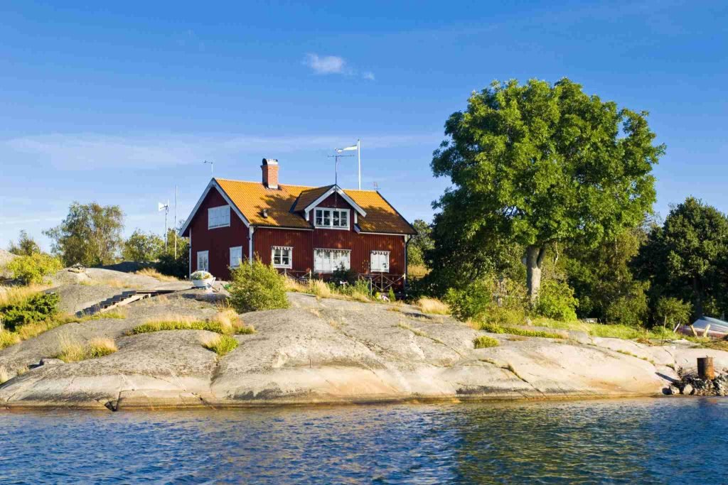 A Summer Cottage at Finnish Archipelago