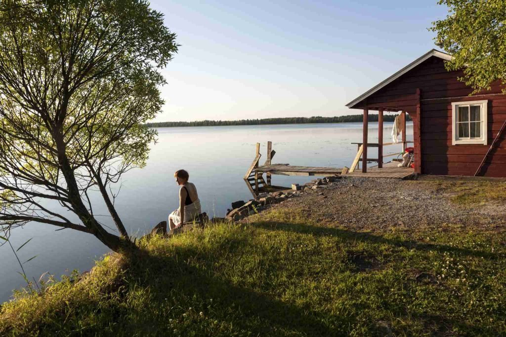 Finnish Cottage life. Pic by Hannu Holopainen