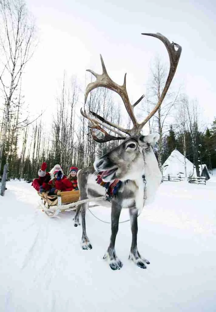 Things to do in Finland in winters - visit Santa village in Lapland
