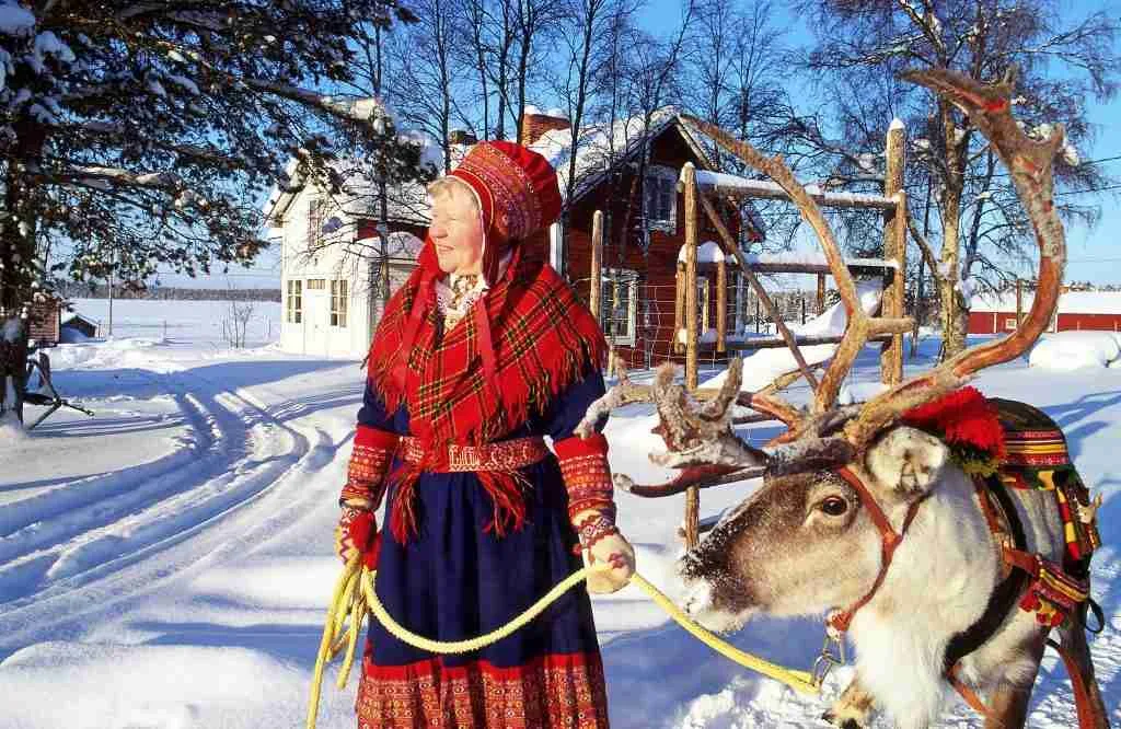 Things to do in Finland in winters - get up close with the Sami tribe of Lapland