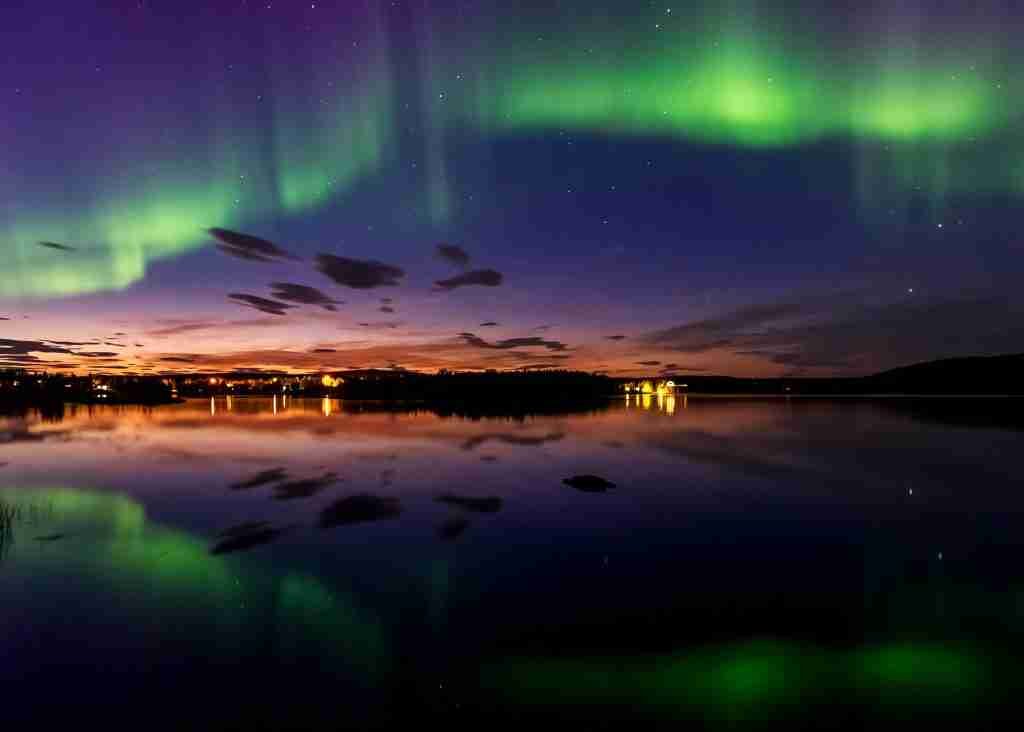 Northern Lights. Pic by Markus Kiili