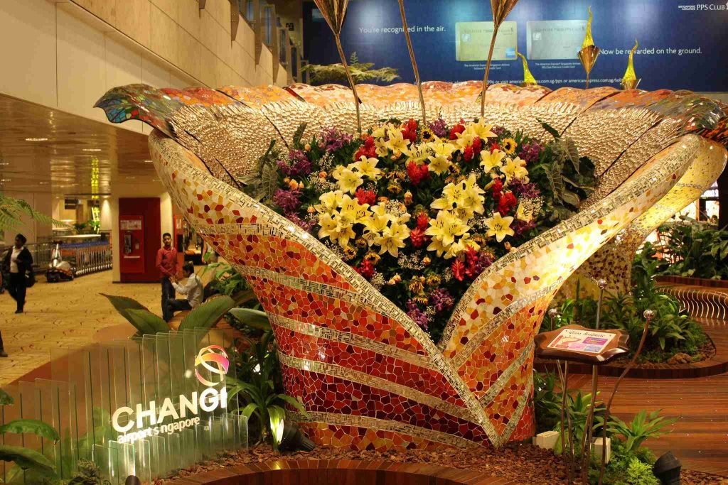 Changi Airport, Singapore. Pic by firesock under creative common license Attribution-ShareAlike 2.0 Generic