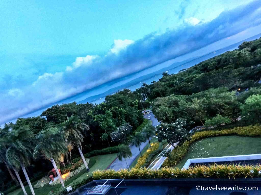 Balcony view from Shangri La, Mactan, Cebu