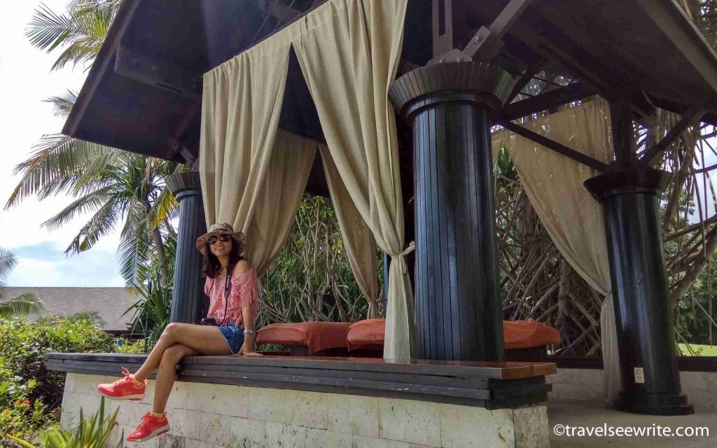 The outdoor Spa of Shangri-La Mactan, Cebu