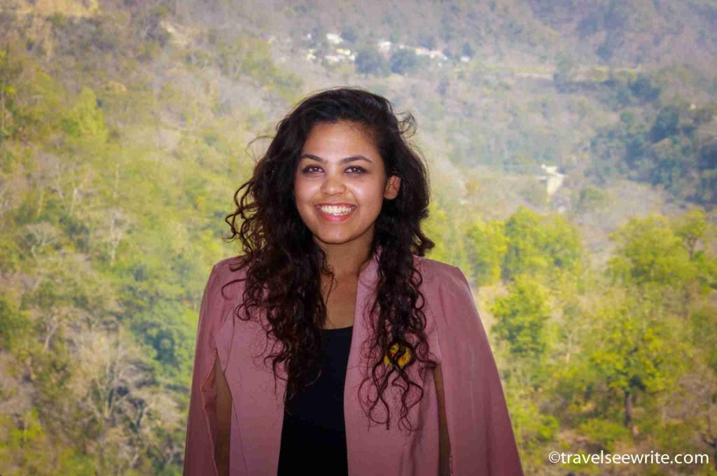 Niharika Singh, the first bungee jumper at Jumpin Heights, Rishikesh