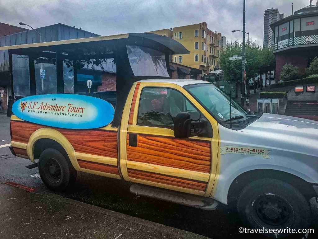 SF Adventure Tours customized "Woody"