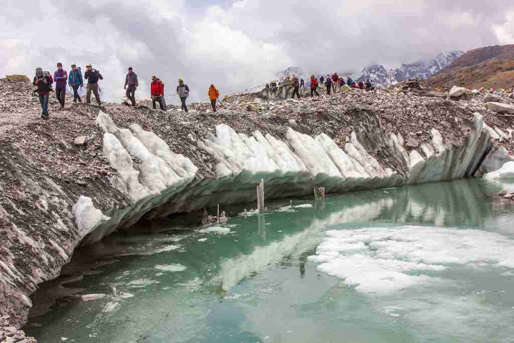 Khumbu Icefall, Everest Base Camp, Nepal. Pic cc Ashish Shrestha