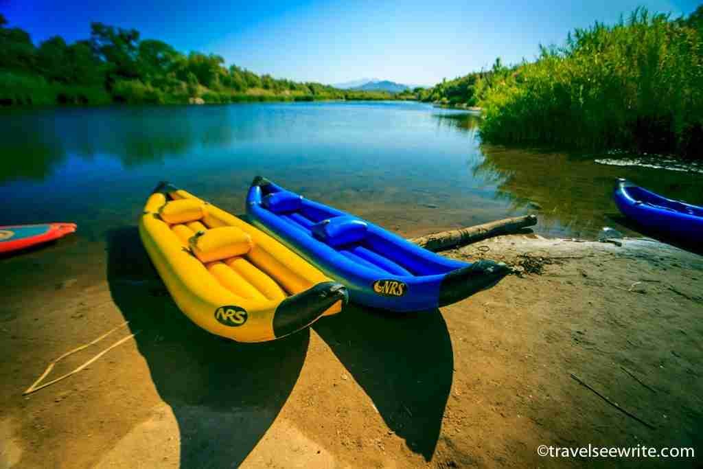 Lower part of the Salt River, Scottsdale