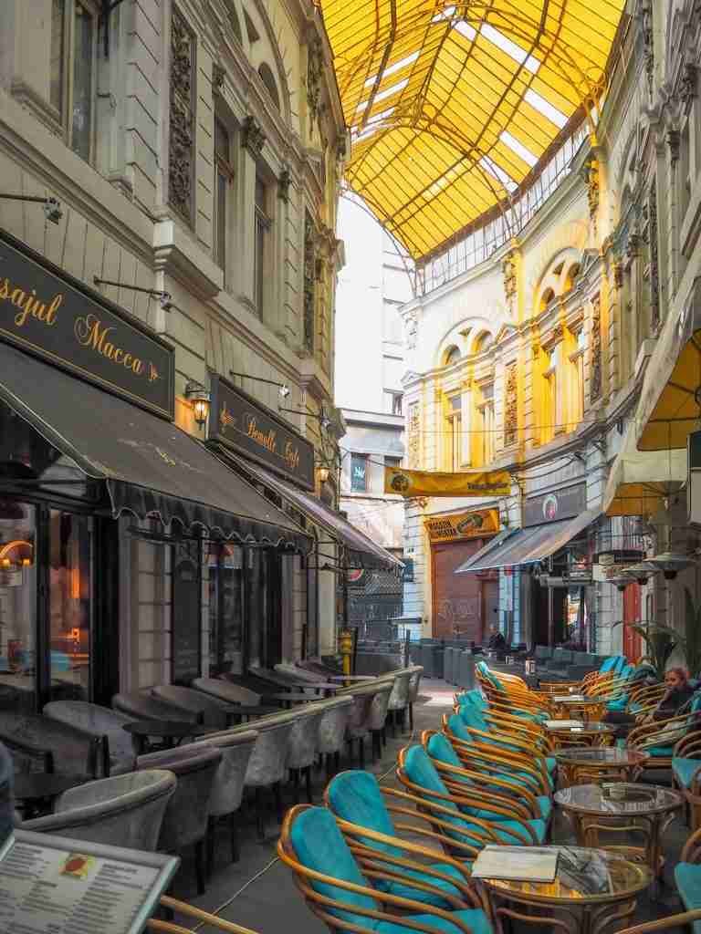 Places to visit in Bucharest: Visit a Bucharest Cafe. Pic CC: Julia Antonio