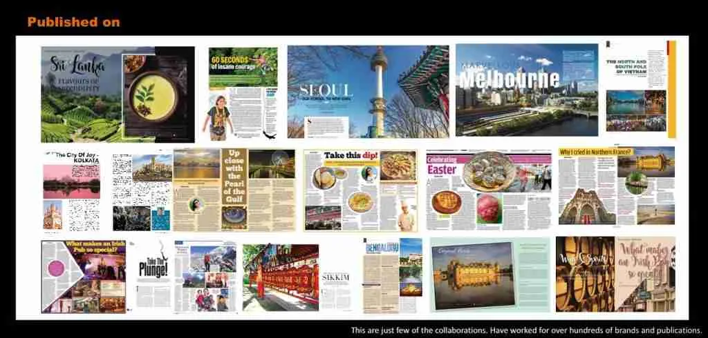 Travel See Write Published Work