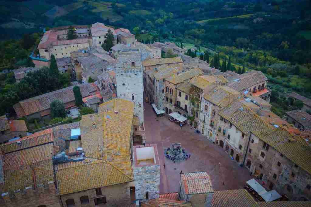 San Gimignano,Via Francigena Toscana, Italy