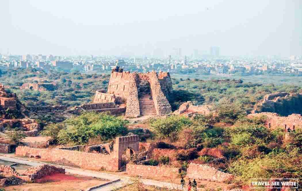 Tughlaqabad Fort ruins, Delhi, Incredible India