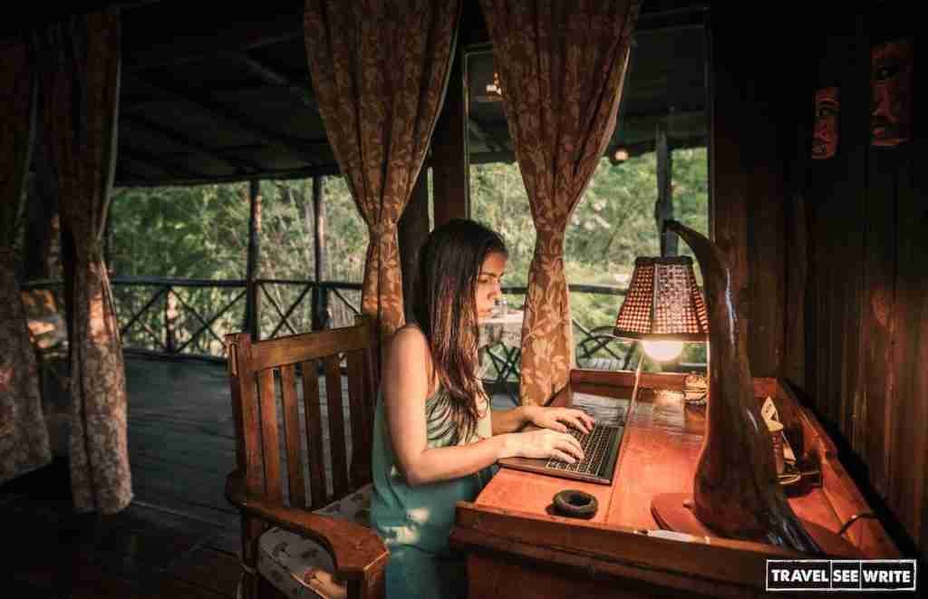 Working from Wilderness, Treehouse Hideaway, Bandhavgarh