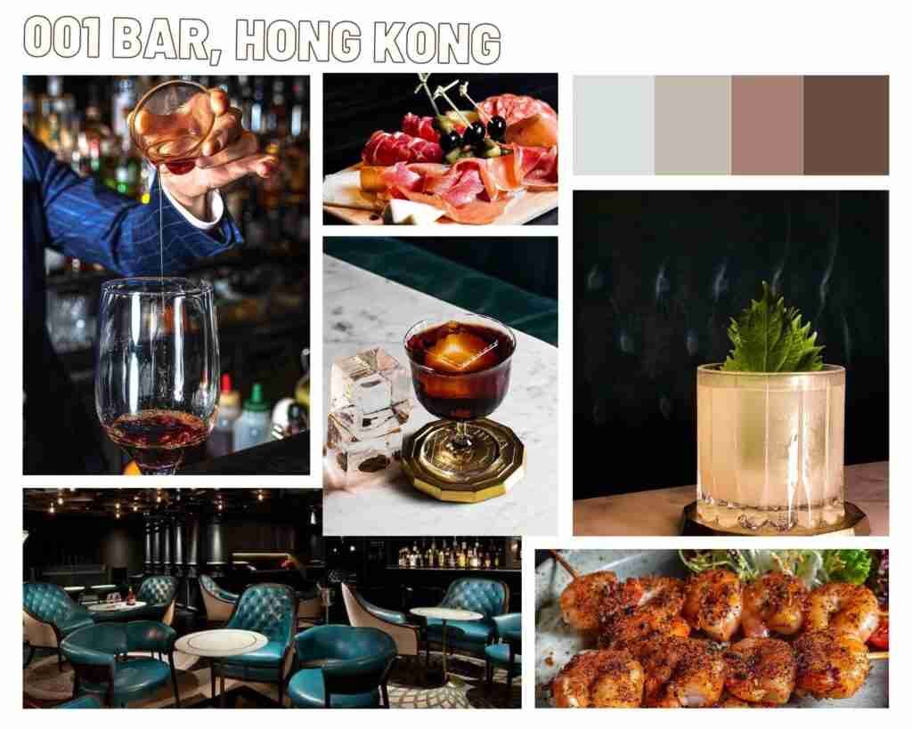 10 best restaurants and bars in Hong Kong - visit 001 Bar for their classic cocktails and excellent whisky collection