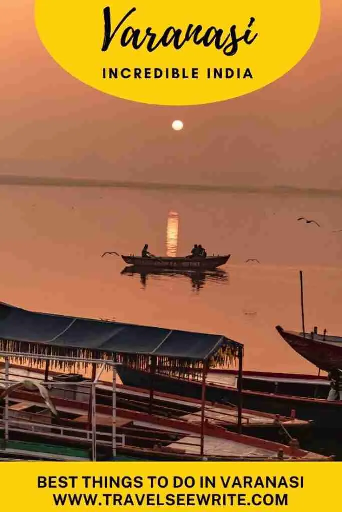 Boat ride in Varanasi, India
