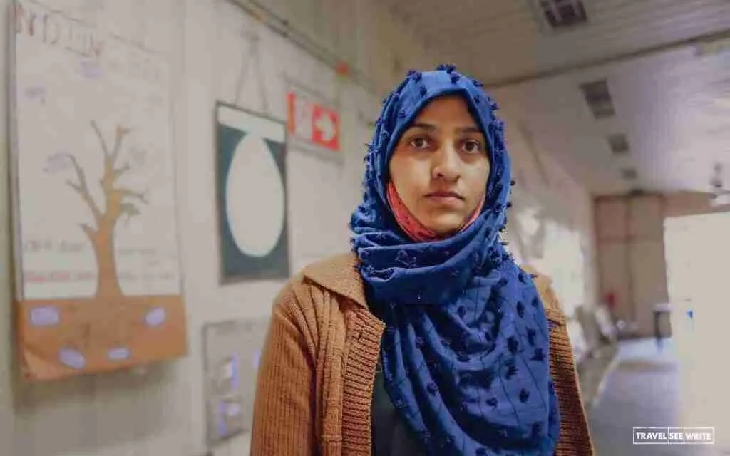 Saira Qureshi is one of the Sehat Sahelis of Nizamuddin that is in charge of taking care of healthcare and nutrition programmes in Nizamuddin Basti